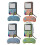 Retro Mini Game Console 500 Preloaded Classical Video-Green 1 5