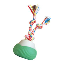 Interaction Cats Toy Auto Rolling Ball Teaser Tug-Emerald green