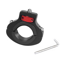 Quick Install 1/4 Screw Bike Camera Mount with-black red