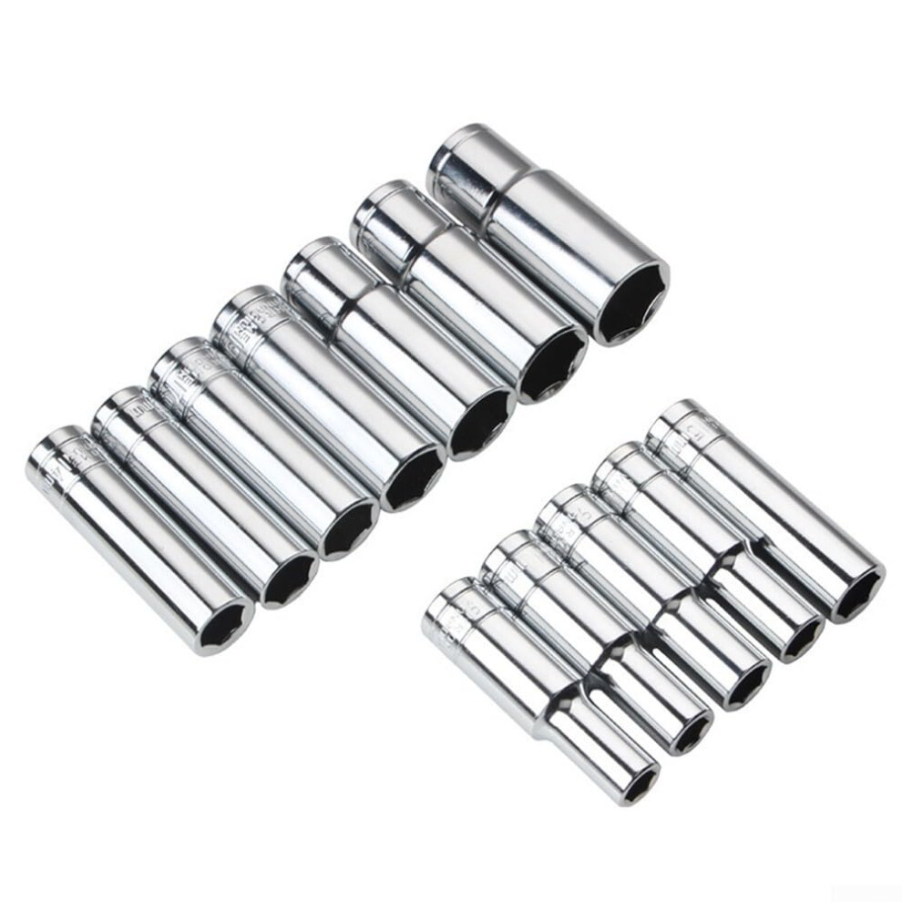 Hex Socket Wrench Adapter 12Inch Deep Sockets In Multiple Sizes For Drivers 20Mm Hex Compatibility 9105992341559