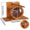 Squirrel Feeder Squirrel Feeding Station Feeding Box Decorative Garden Decor 2