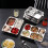 Rustproof Stainless Steel Meal Plate for Students-Style D 7