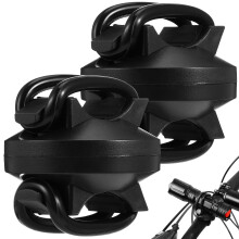 2 Stk. 360 Verstellbare Taschenlampenhalterung Für Fahrrad Camping