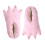Unisex Pfote Hausschuhe Größe M Pink 10