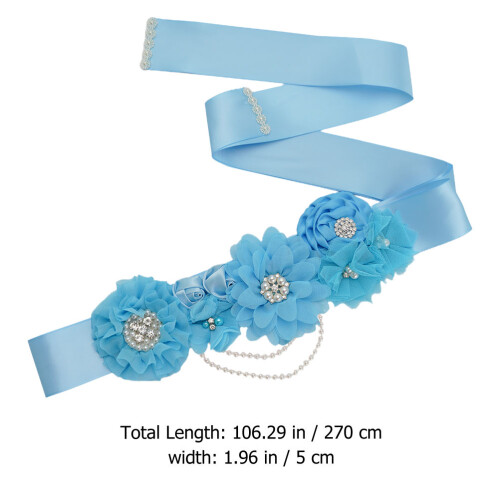 Strassverziertes Mieder Taillengürtel Brautkleid Accessoire 2