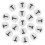 500Pcs Multi-Functional Letter Beads For Diy Crafting 11