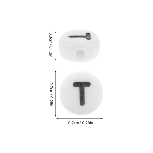 500Pcs Multi-Functional Letter Beads For Diy Crafting 1