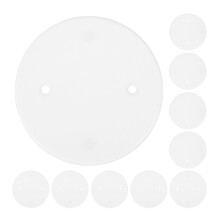Confezione da 20 candele auricolari per il relax e la pulizia del cerume, in cera d'api naturale con 10 dischetti protettivi, colore beige.