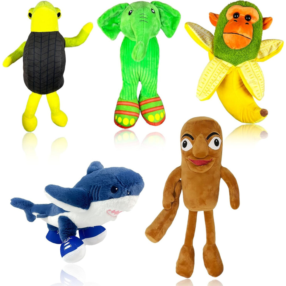 Photos - Action Figures / Transformers  ItalianBrainot Tung Tung Tung Sahur Plushies Toy 2Pcs Tralalero Tralala Doll,The Best Gift for Christmas Ki(5pcs Tralalero)