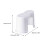 2Stk Home Toilettenhocker Kunststoff Badzimmer 3