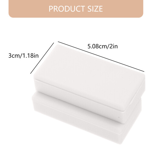 2 Piece Magnetic Flag Weights Secures Large Outdoor-White 2