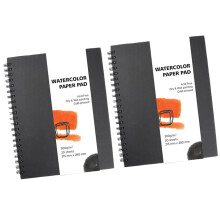 2 Stks Tekenboek Met Uitneembare Pagina's Voor Droge Media