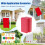 2 Piece Magnetic Flag Weights Secures Large Outdoor-White 7