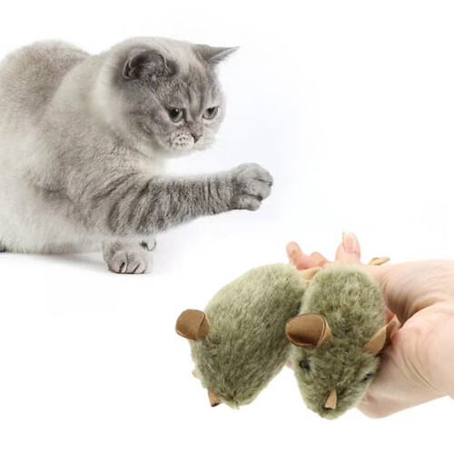 Automatic Electronic Moving Mouse Cats Toy Kitten Toy for 1