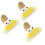 Playful Snacks Sealing Clips Multi Purpose Storage-Yellow L 1