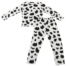 1 Set Kuh Schlafanzug Für Mädchen Warmhalten