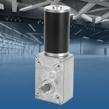 Elektrischer Wurmgetriebemotor mit Reduziergetriebe 24V umkehrbar 8-mm-Welle 20 U/min langlebig