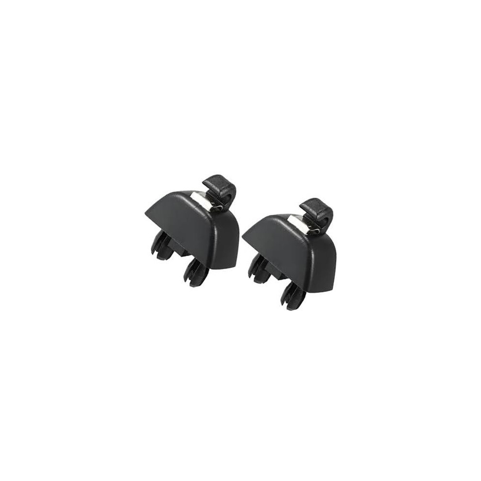 Car Sun Visor Support Clip, Abs Plastic, 2Piece Set Black 9339159401996