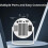 F100 Mini Smart Projector Auto Horizontal Correction 180Degree Rotatable White 5
