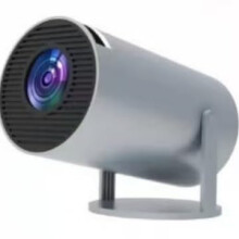 4K Projector 1080P Portable Home Theater Projector With Wireless Mirroring 100Inch Display Android Gunmetal Gray