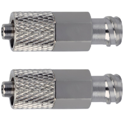 2Stück Nadeldüsenadapter Schlauchverbinder Dosier Dichtungsadapter
