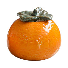 1St Simulierter Orangentee Behälter Aus Keramik Für Und Party