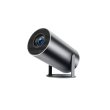 4K Projector 1080P Full HD Portable Home Projector With Wireless Screen Mirroring 100Inch Display Android Version Black