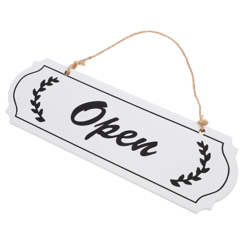 Raindrops Restaurant Open Schild Aus Holz Türschild Büro