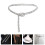 1 Tailleketting Metaal Punk Lichaamsketting Retro 8