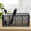 Mesh Pen Pencil Holder Metall Desktop Organizer Bürobedarf 8