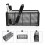 Mesh Pen Pencil Holder Metall Desktop Organizer Bürobedarf 2