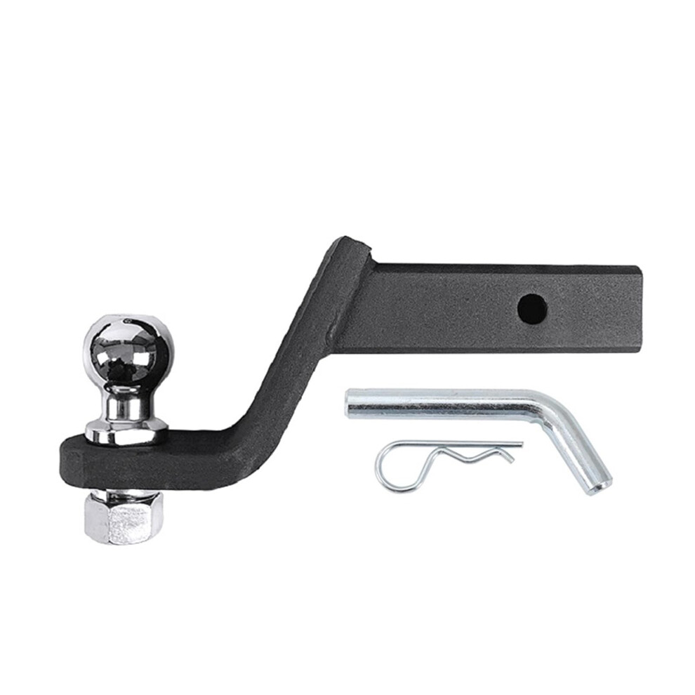 Trailer Hitch 4 Inch Towbar Tongue Ball Mount With Towball And Hitch Pin 2 Inch Ball Rv Car Camper Caravan Accessories A 9339159402610