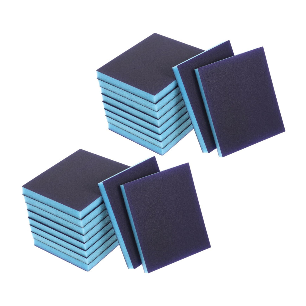 Drywall Sanding Sponge 20Piece, Doublesided Silicon Carbide Blocks, Auto Body Finishing, Reusable Wetdry Pads 9323874139548