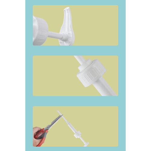 1 Stuks Perspomp Hoofd Voedselkwaliteit Sirooppomp Wit 8 Ml 1