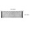 Car Cargo Net Polyester 1-Pack 35,4x11,8 Inch 2