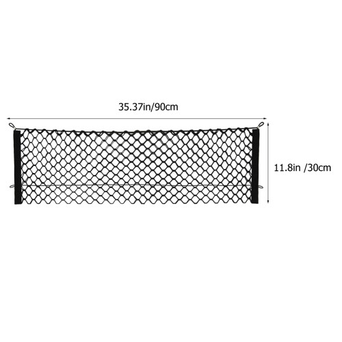 Car Cargo Net Polyester 1-Pack 35,4x11,8 Inch 1