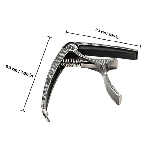 Guitar Clip Metaal Toon Gewijzigde Draagbare Capo 1