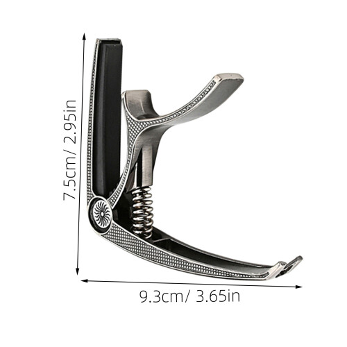 Guitar Clip Metaal Toon Gewijzigde Draagbare Capo 2