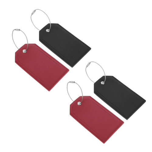 4 Pu Bagage Hanglabels Reislabels Id Adreslabel