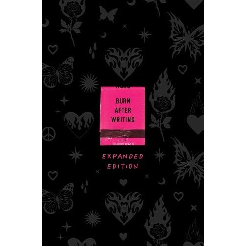 Burn After Writing by Sharon Jones Paperback Book