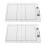 Volleybal Klembord Wit 2Set 13,8X8,3X0,08In 8