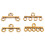 6Pack Legering Sluitingen Voor Sieraden Halsketting 4