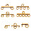 6Pack Legering Sluitingen Voor Sieraden Halsketting 3