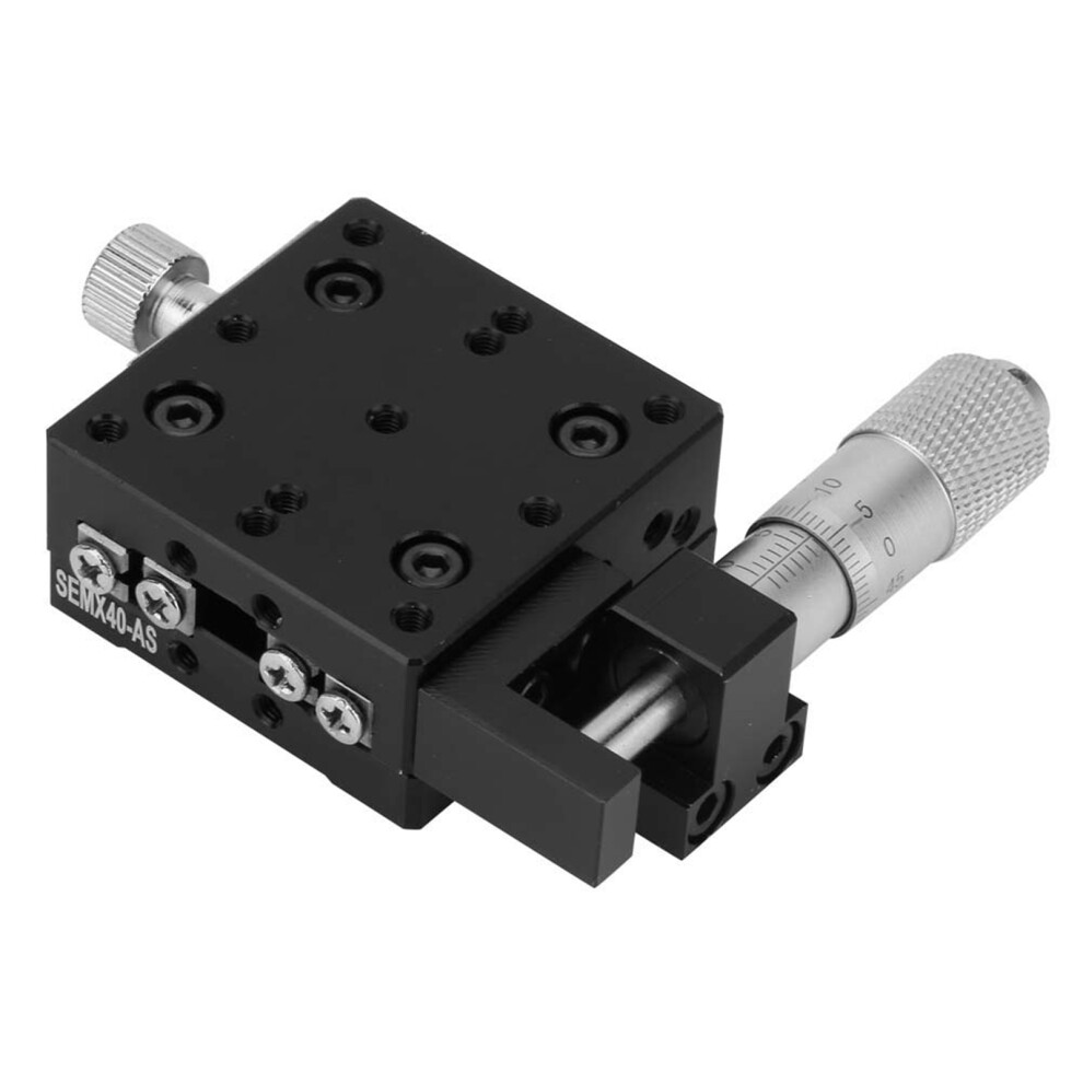 X Micrometer Manual Fine Tuning Cross Roller Linear Stage 40X40mm 4941363671925