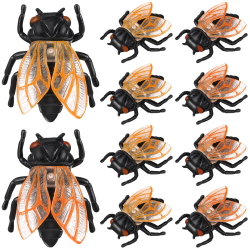 20Stücke Cicada Spielzeug Garten
