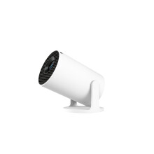 Smart Portable Mini Light Projector With WiFi 6 And Bluetooth 5.4 4K 1080p Auto Keystone 210 Deg Rotatable