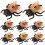 20Stücke Cicada Spielzeug Garten 2