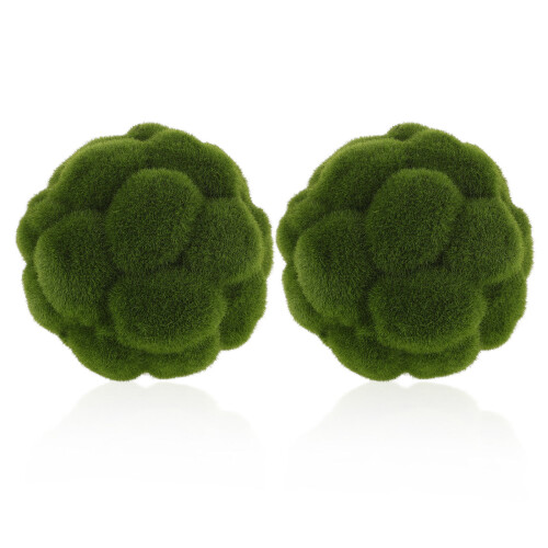 2 Kunstmatige Mossbollen Voor En Plafonddecoratie 2