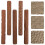 5 Stuks Handvat Aardewerk Kleimodelleren Patroonrollers 3