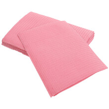 125St Wegwerp Waterdichte Schoonmaakmat Roze Pe Houtpulp Beauty Salon